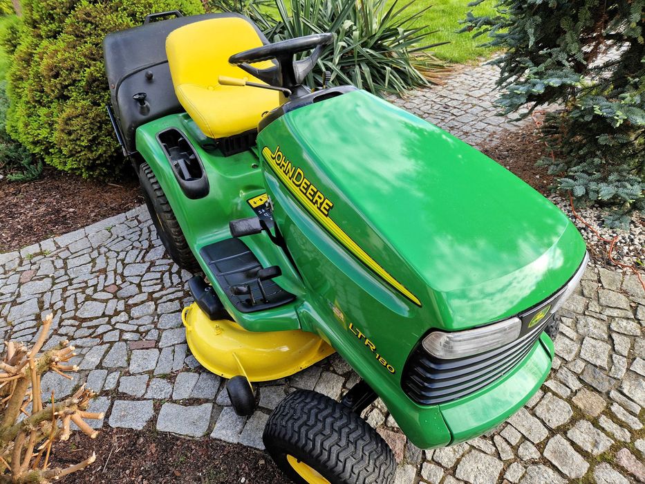 Traktorek kosiarka JOHN DEERE LTR 180 - po SERWISIE 17 KM V-ka!!