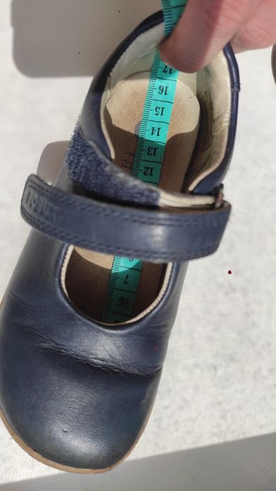 Кожаные туфли 25 размер