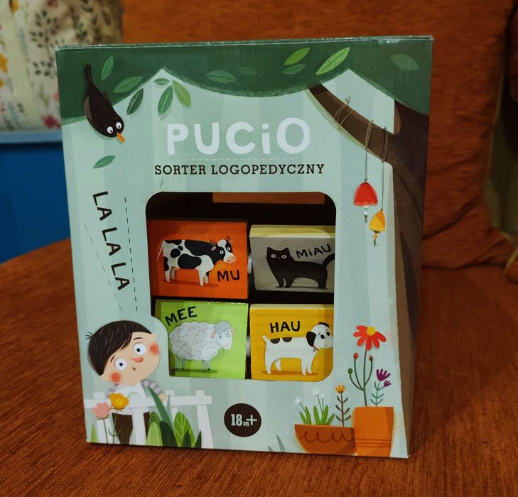 Pucio. Sorter logopedyczny.