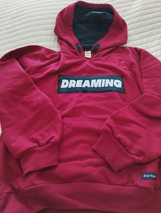Sweat blue kids dreaming 10 anos bordeaux
