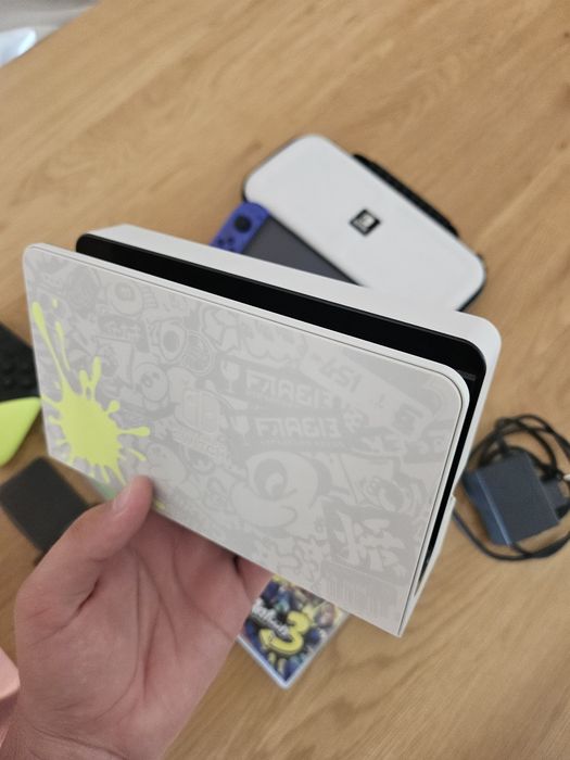 Nintendo Switch Oled Edição Splatoon 3