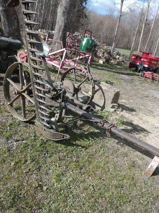 Kosiarka do trawy z mocowaniem do ciągnika - SPRAWNA zabytek