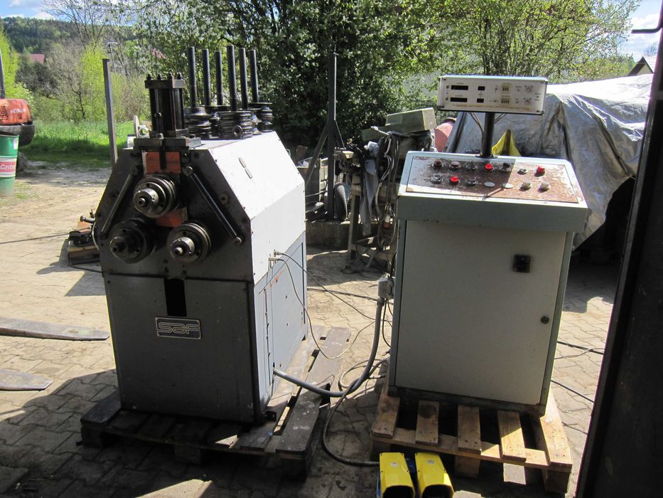 Giętarka do rur profili SAF 50 walcarka