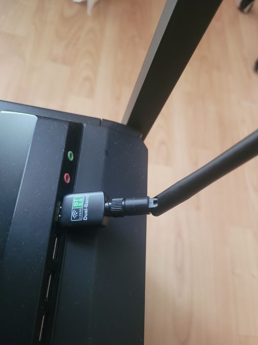 Karta siecowa bluetooth  5.0 +WiFi ADAPTER USB 600Mbps Dual Band