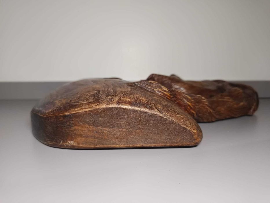 Busto de Jesus Cristo em Madeira Maciça – Escultura por Fernando Silva