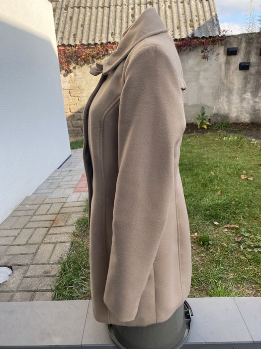 Plaszczyk beżowo-karmelowy jesienny