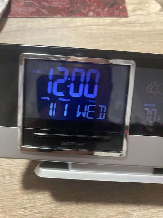 Zegarek wilgotność temperatura