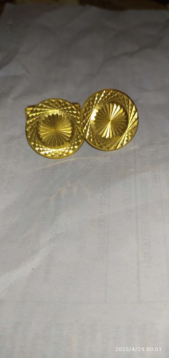 Запонки в позолоті рядянських сасів,ціна 820грн.