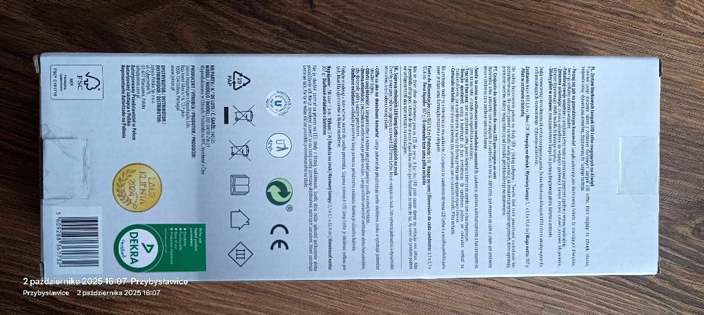 Zestaw 2 lampek biurkowych LED nowy