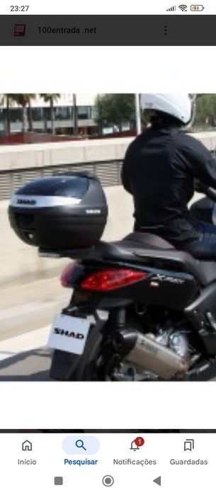 Top case sh 29 preto