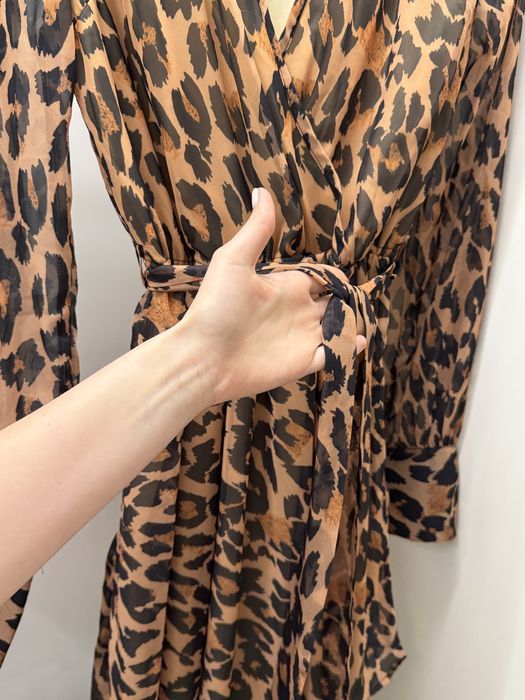 Сукня леопардова М-Л