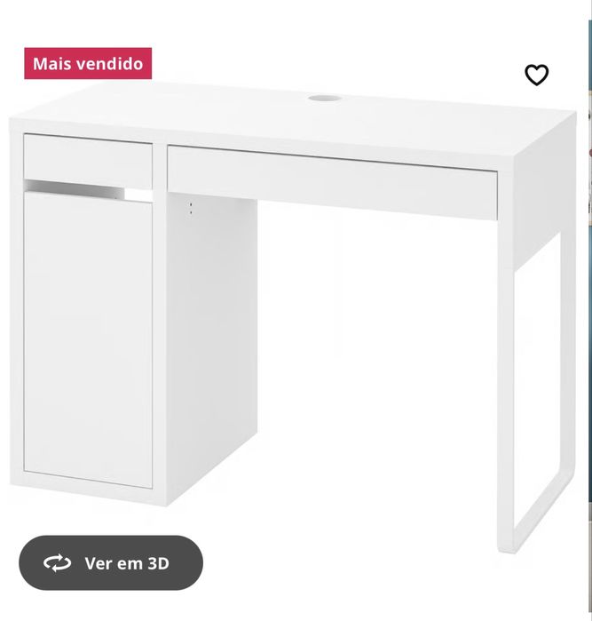 Secretaria branca ikea