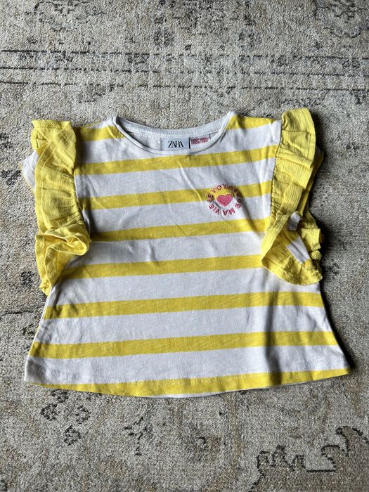 ZARA 74 cm koszulka t-shirt bluzka