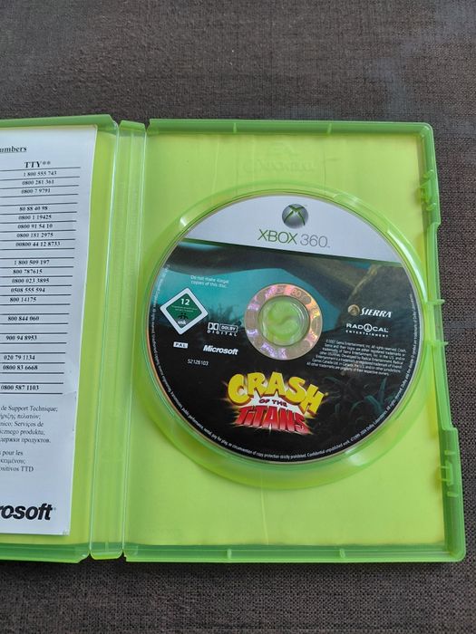 Gra Crash Of The Titans na konsolę xbox 360