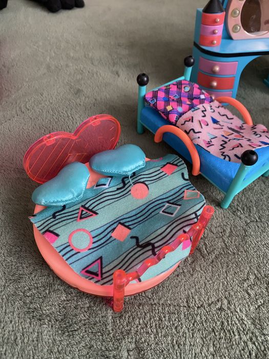 Меблі для ляльок лол Lol оригінал машинка холодильник ліжко телевізор