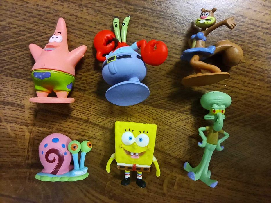 6 Spongebob Bob Sponge dolls64550168987395121