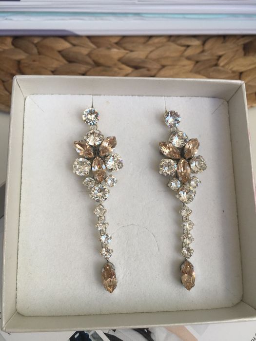 Bizuteria slubna, kolczyki, bransoletka WHITE JASMINE