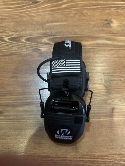 Тактичні військові активні навушники walkers з кріпленням