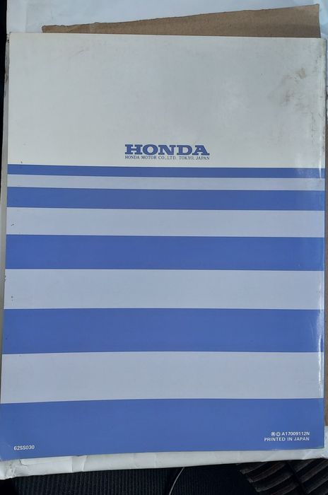 Manual Reparação Chassi Honda Prelude
