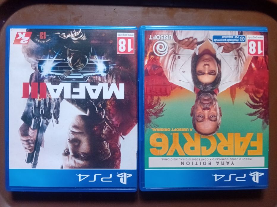 Far Cry6 / Mafia III  [Jogos PS4]