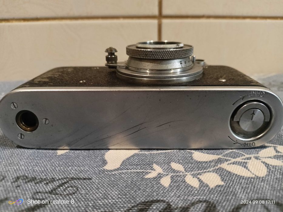 Фотоаппарат Зоркий 1, Индустар 22