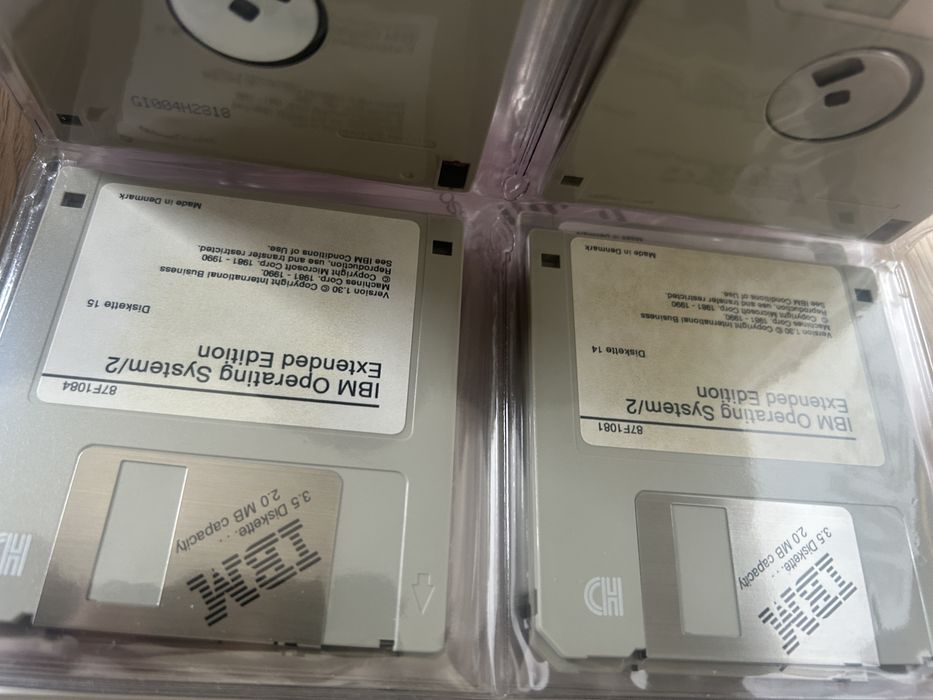 IBM OS2 Developer Toolkit C C komplet retro dyskietki dokumentacja