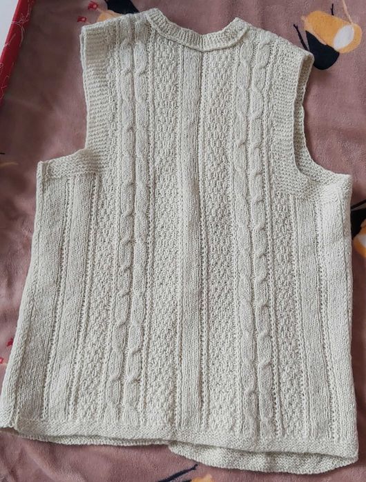 Kamizelka owcza wełna