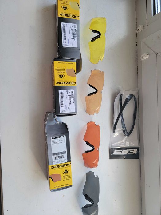 Війскові Окуляри захисні стрілецькі  ESS Crossbow HI-DEF COPPER LENS