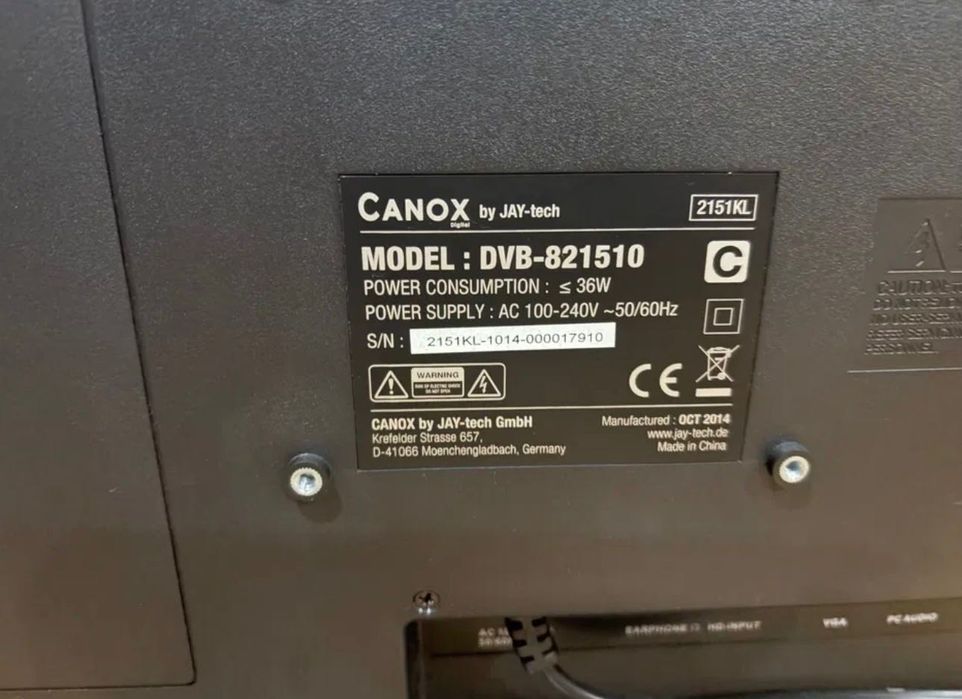 Телевізор Canox 22 дюйми