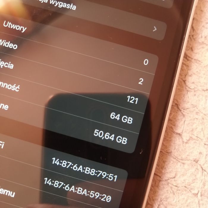 iPhone XR Silver 64 GB - nowa  bateria