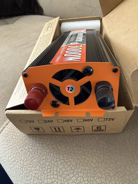 Инвертор  NCKOU  3000W! . 12/220V. Чистый синус. В наличии.