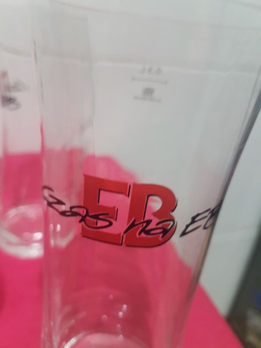 Pięć nowych oryginalnych krzywych szklanek 0,3l Glass Decor