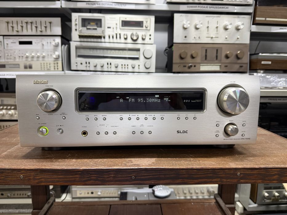 ‼️ Denon DRA-700AE – Amplituner Stereo Hi-Fi z Wejściem Phono i Tunerem FM/AM z RDS | Audio Room