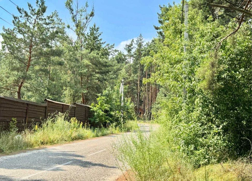 Продаж дуже красивої земельної ділянки серед лісу в селі Зозулі