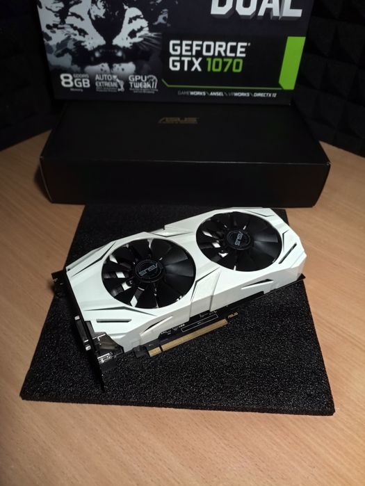 Видеокарта gtx1070 asus 8gb