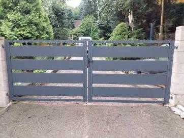 Ogrodzenia aluminiowe panelowe pustaki kostka