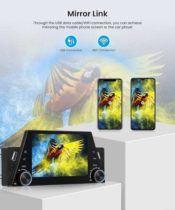 Bezprzewodowe radio samochodowe Carplay