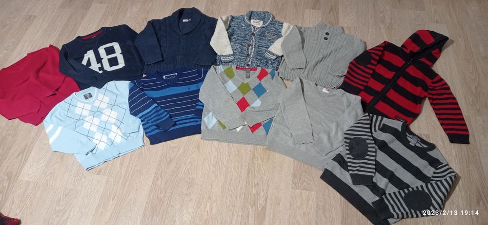 Ubrania dla chłopca 110-116