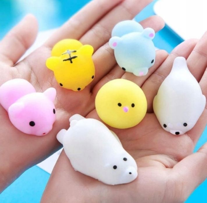 10 x MOCHI SQUISHY FIDGET gniotek GNIOTKI pop it moczi kolorowe mix pr