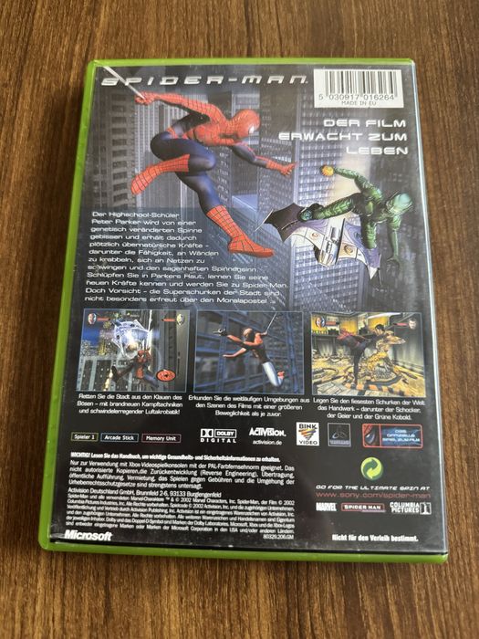 Spider-man spider man xbox classic
