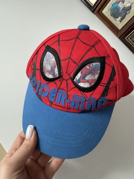 Кепка панамка бейсболка спайдермен Spiderman Marvel 1-2-3-4 года