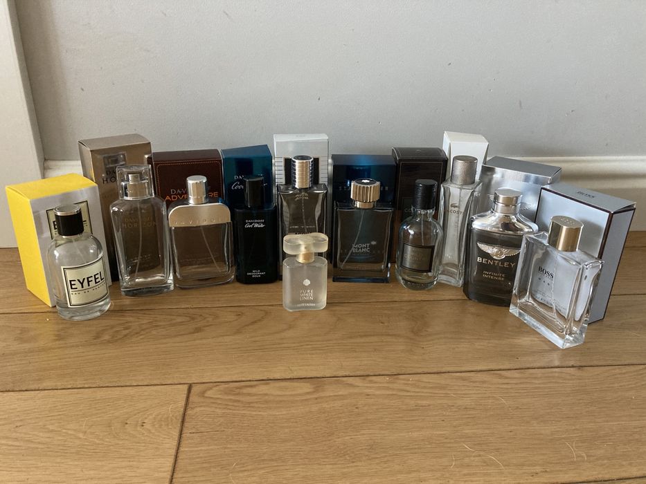 Flakony po perfumach 12szt.