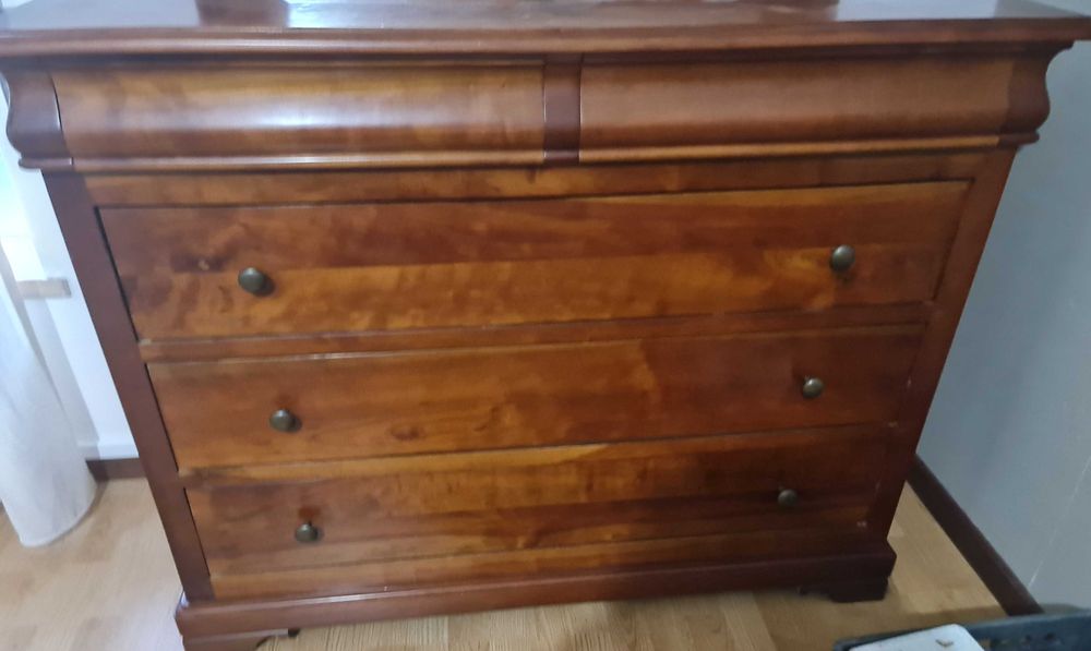 Quarto Completo Estilo Luís Filipe – Madeira Maciça