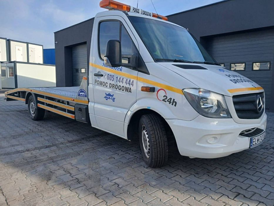 Mercedes-Benz Sprinter  Auto Laweta Pomoc Drogowa Specjalny Holownik Mercedes