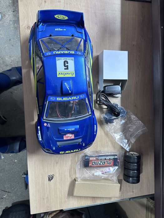 Model rc samochód zdalnie sterowany HPI e10 Subaru Impreza WRC