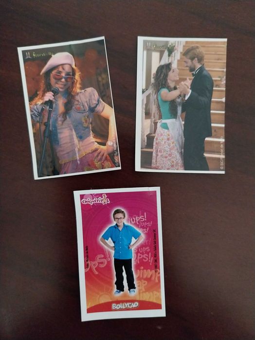 Lote 3 cromos autocolantes SIC, Floribela e Chiquititas, Bollycao