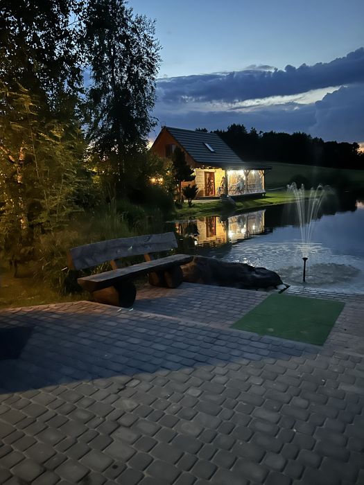 Domek całoroczny z sauną i balią