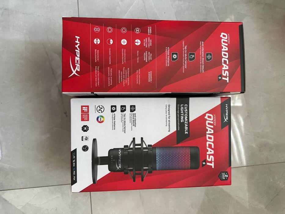 Мікрофон HyperX QuadCast S
