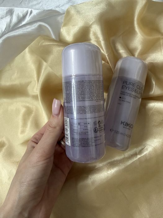 Міцелярна вода pure clean eyes & lips kiko milano кіко мілано