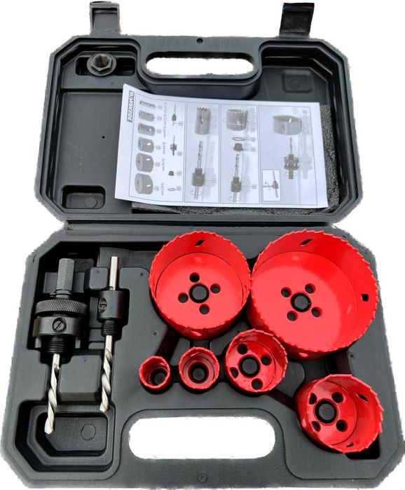 ОРИГИН біметал коронки GERMAN Parkside PLSS 9 A1/коронок/набор/свердла